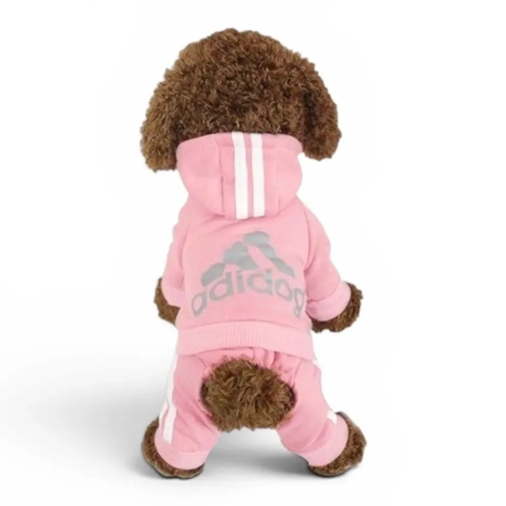 Adidog Pink Dog Jumpsuit Sz 3XL